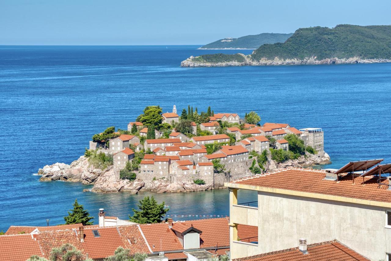Apartman Marija Lux Sveti Stefan Kültér fotó