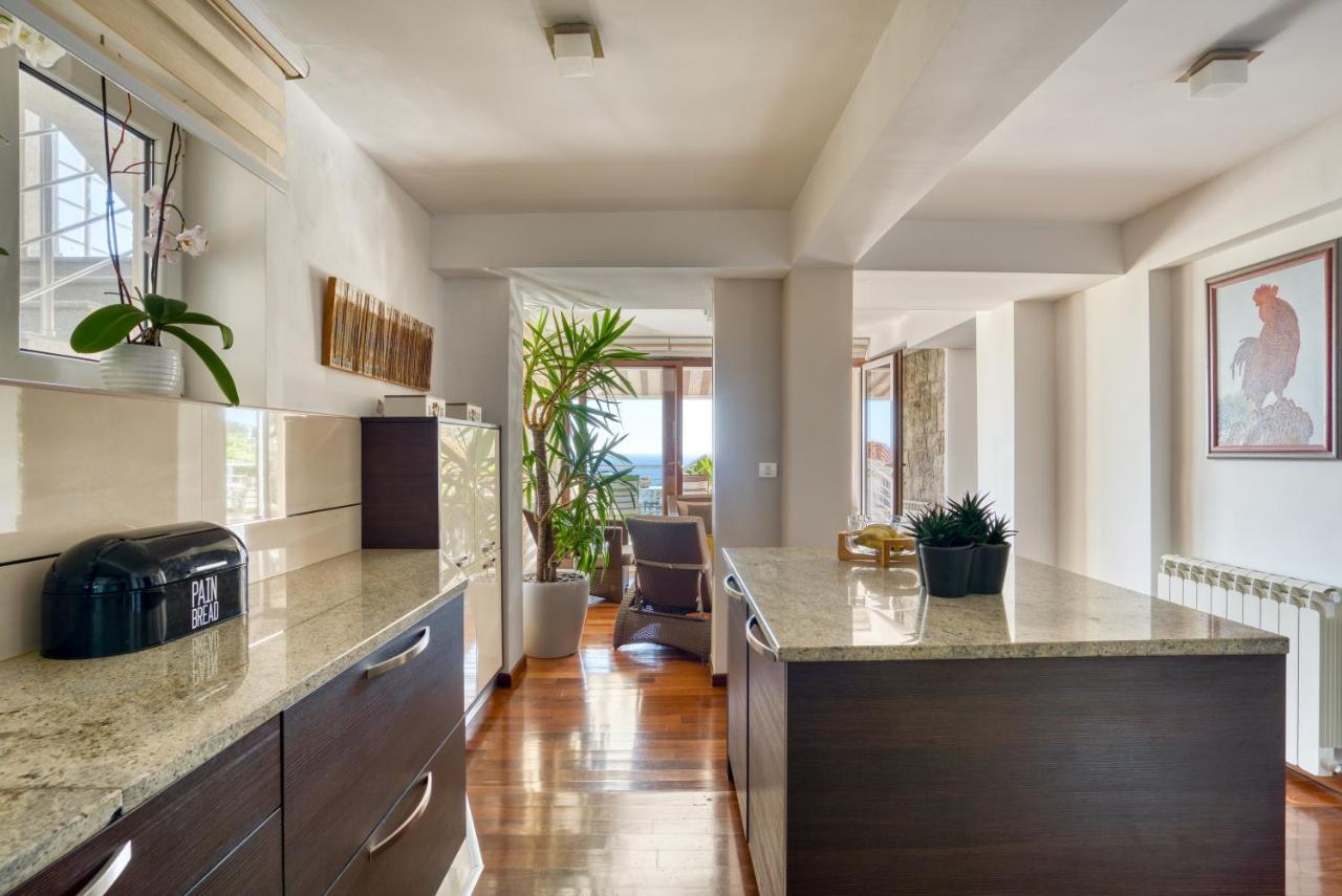 Apartman Marija Lux Sveti Stefan Kültér fotó